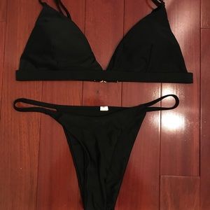 Black Bathing Suit